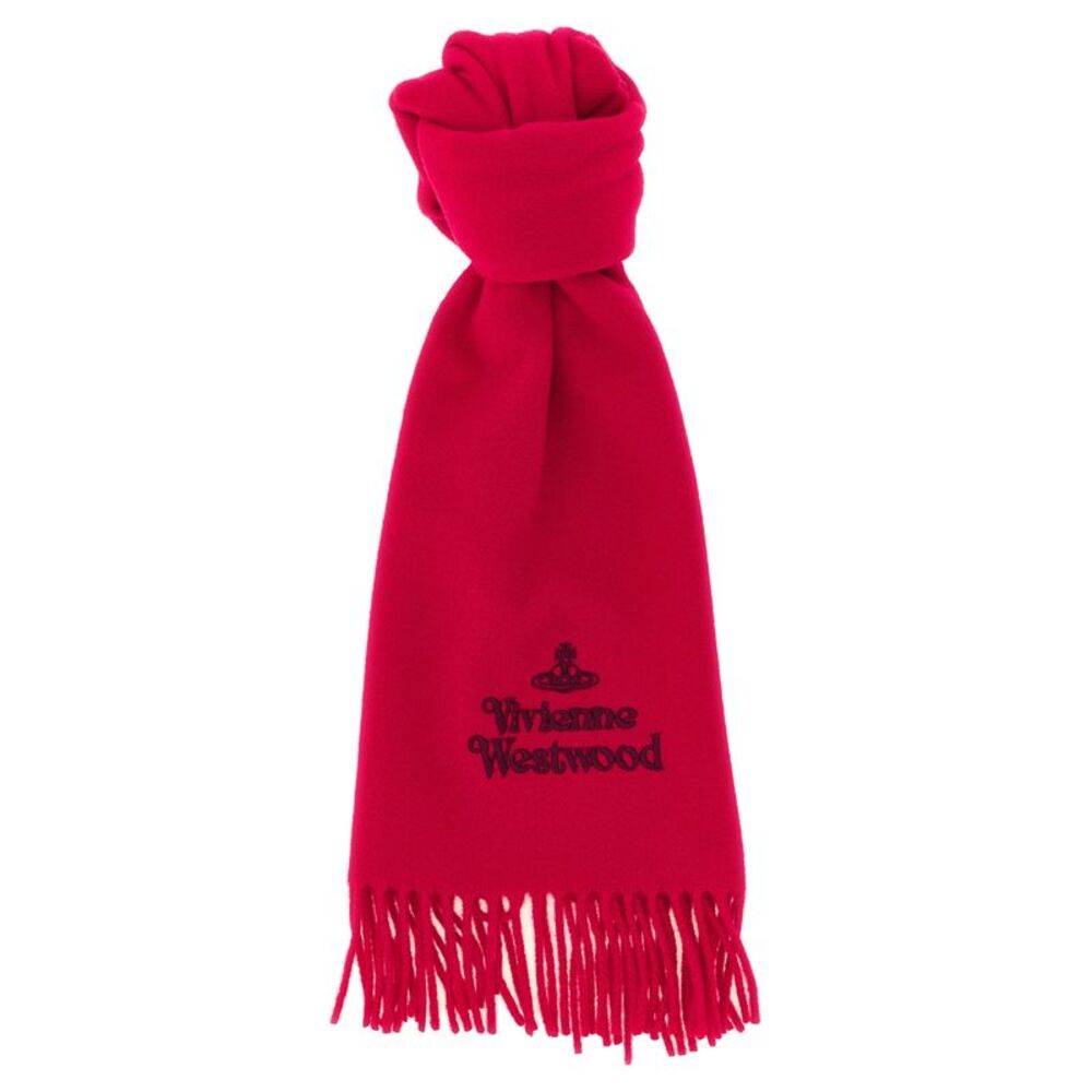 Vivienne Westwood Red Wool Women's Foulard
